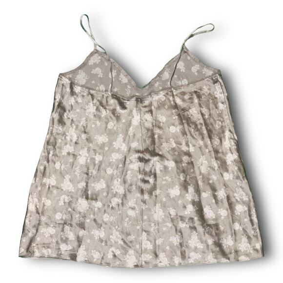 Grey Vince silk slip tank sz SM - Picture 2 of 4